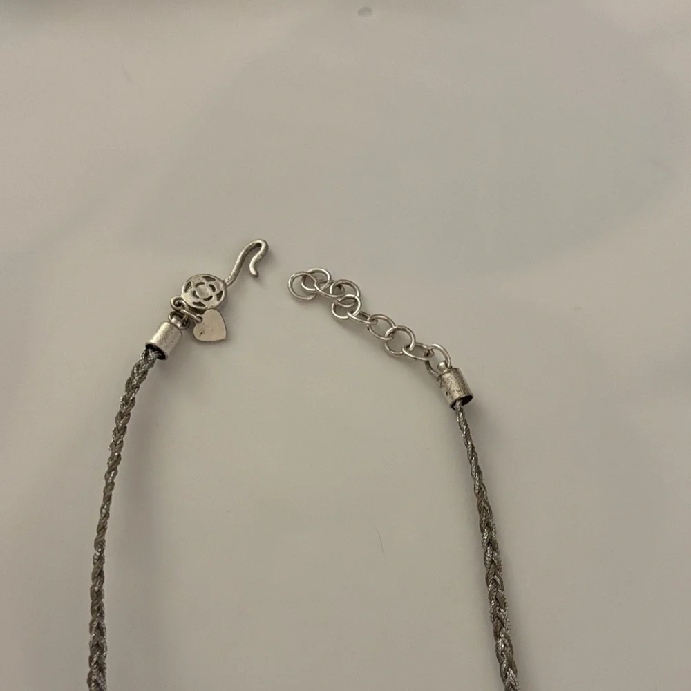 Elegant Silver Statement Necklace - Picture 6 of 6